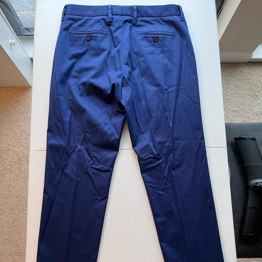 Bonobos Men's Monday True Blue Dress Pants - Slim Taper - 30/28